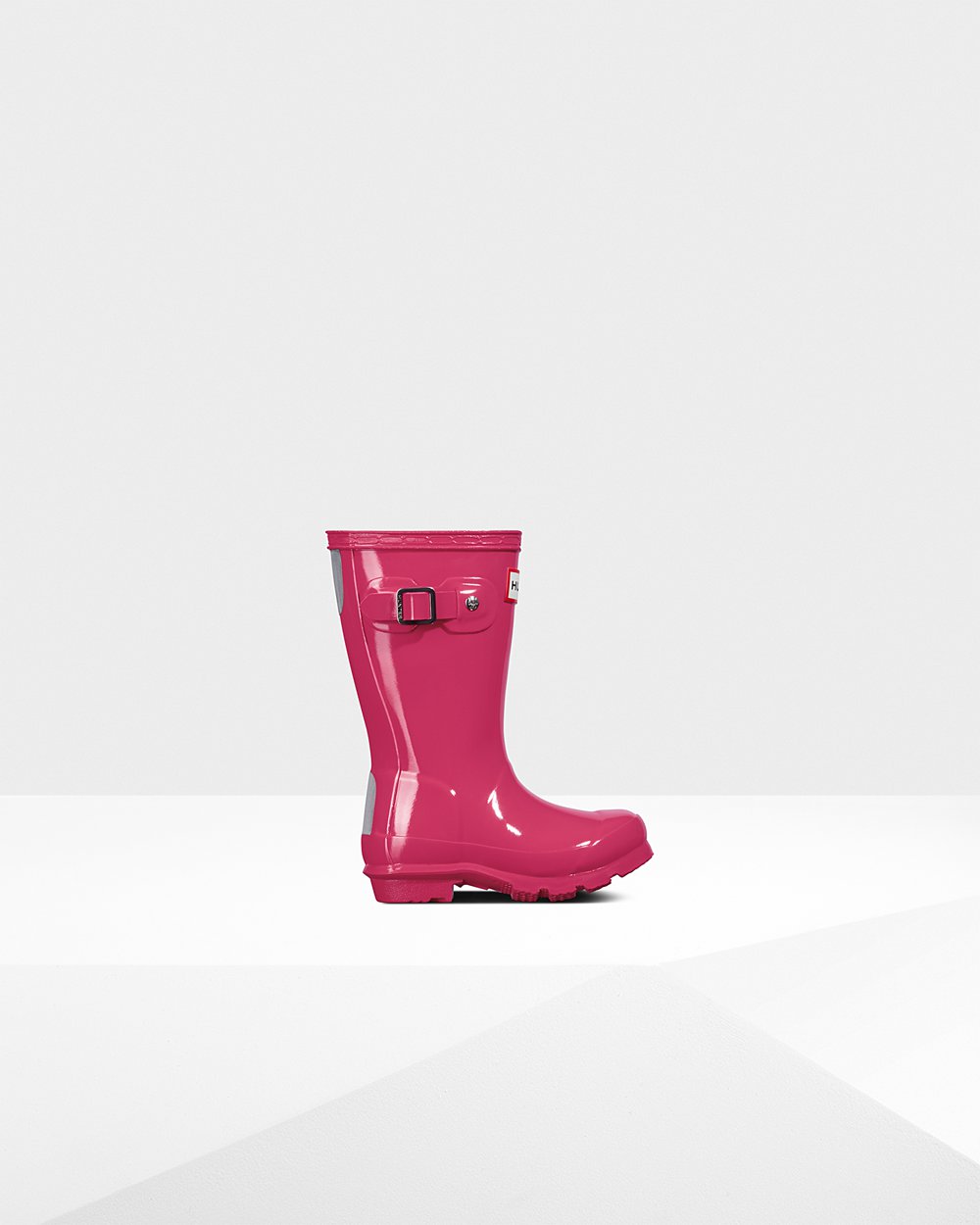 Galochas Hunter Criança Luz Rosa - Original Little Gloss - 01ACXLTNJ